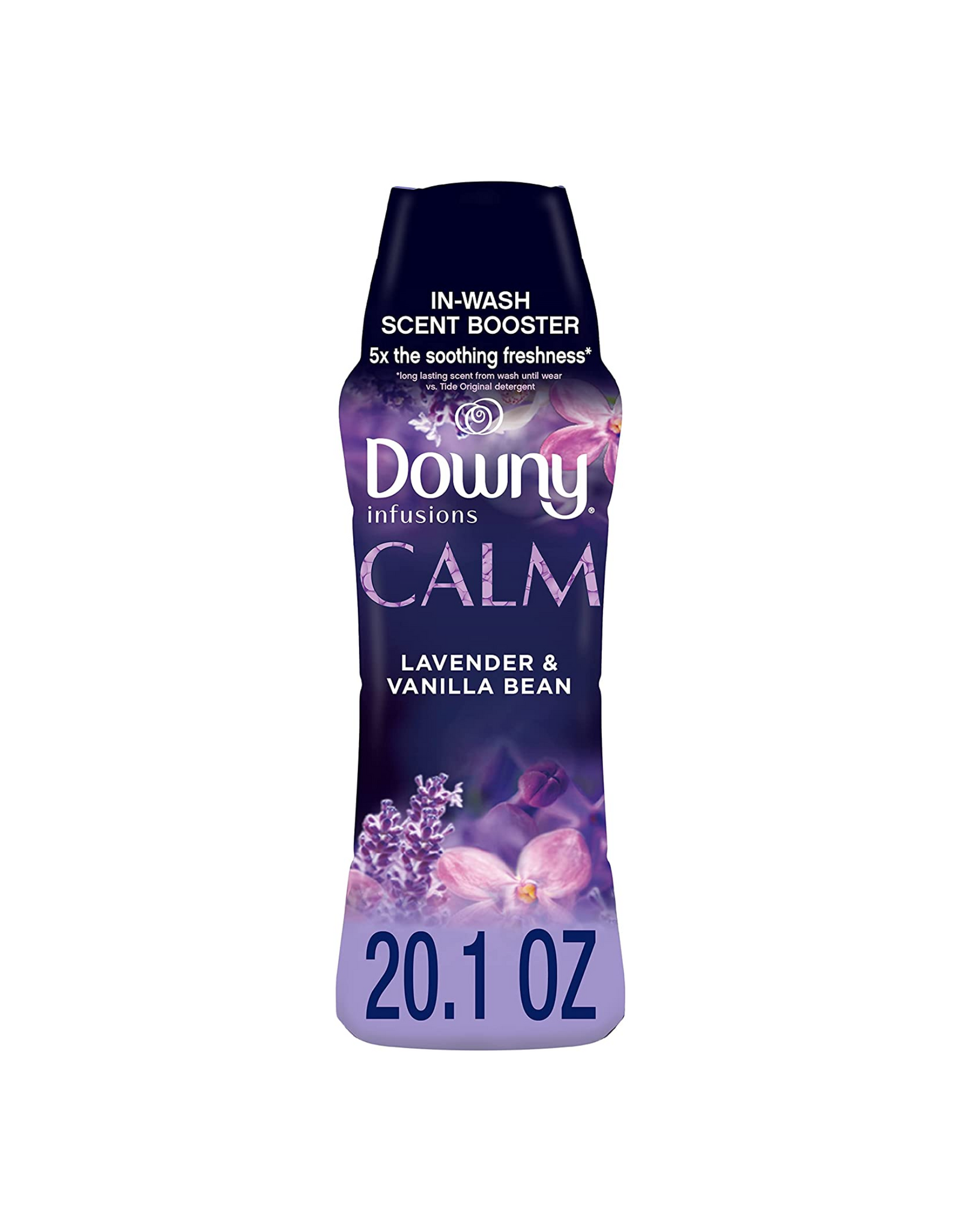 Downy Infusions Laundry Scent Booster Beads, Calm, Lavender & Vanilla Bean, 20.1 oz (Pack of 1)