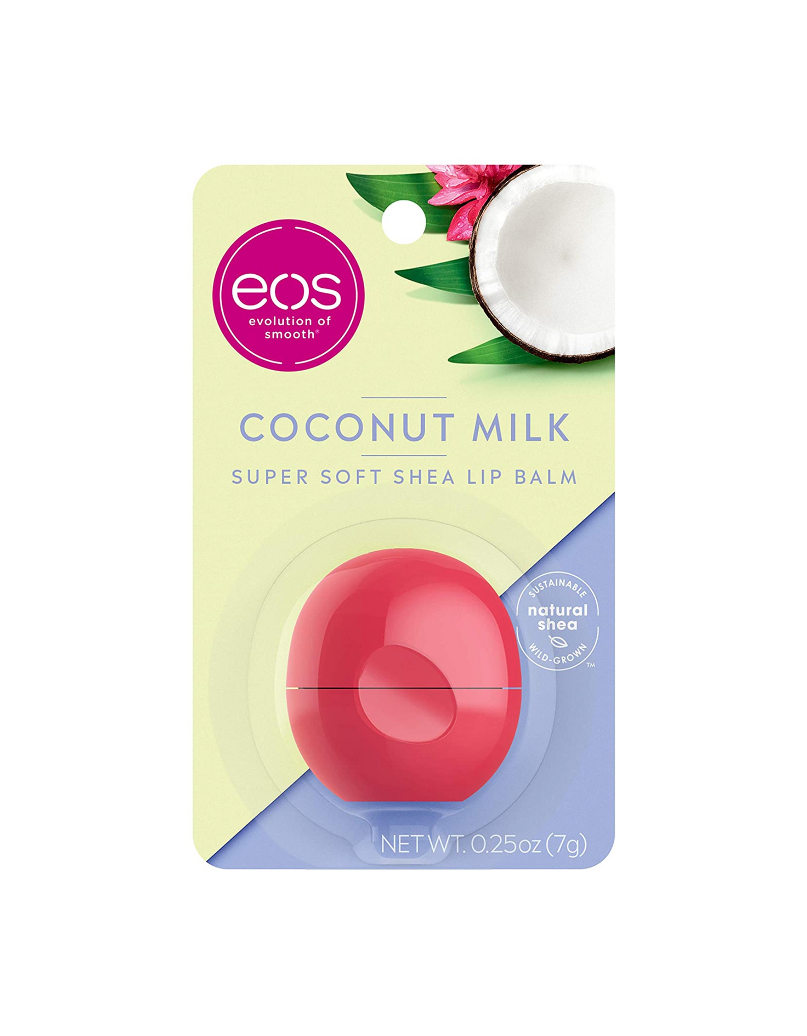 EOS Super Soft Shea Lip Balm, Coconut Milk, 0.25 oz