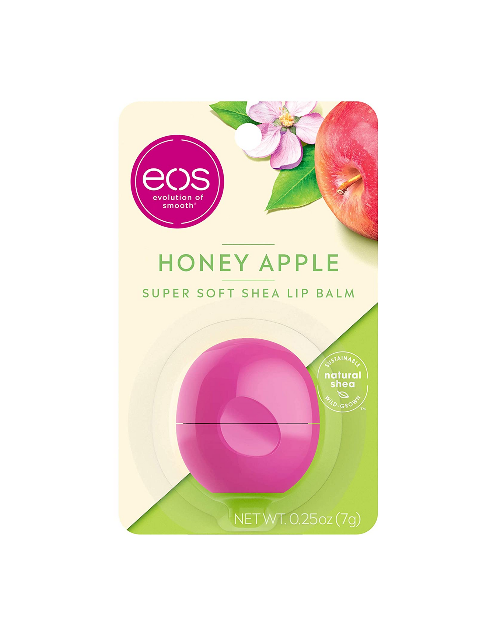 EOS Super Soft Shea Lip Balm, Honey Apple 0.25 oz
