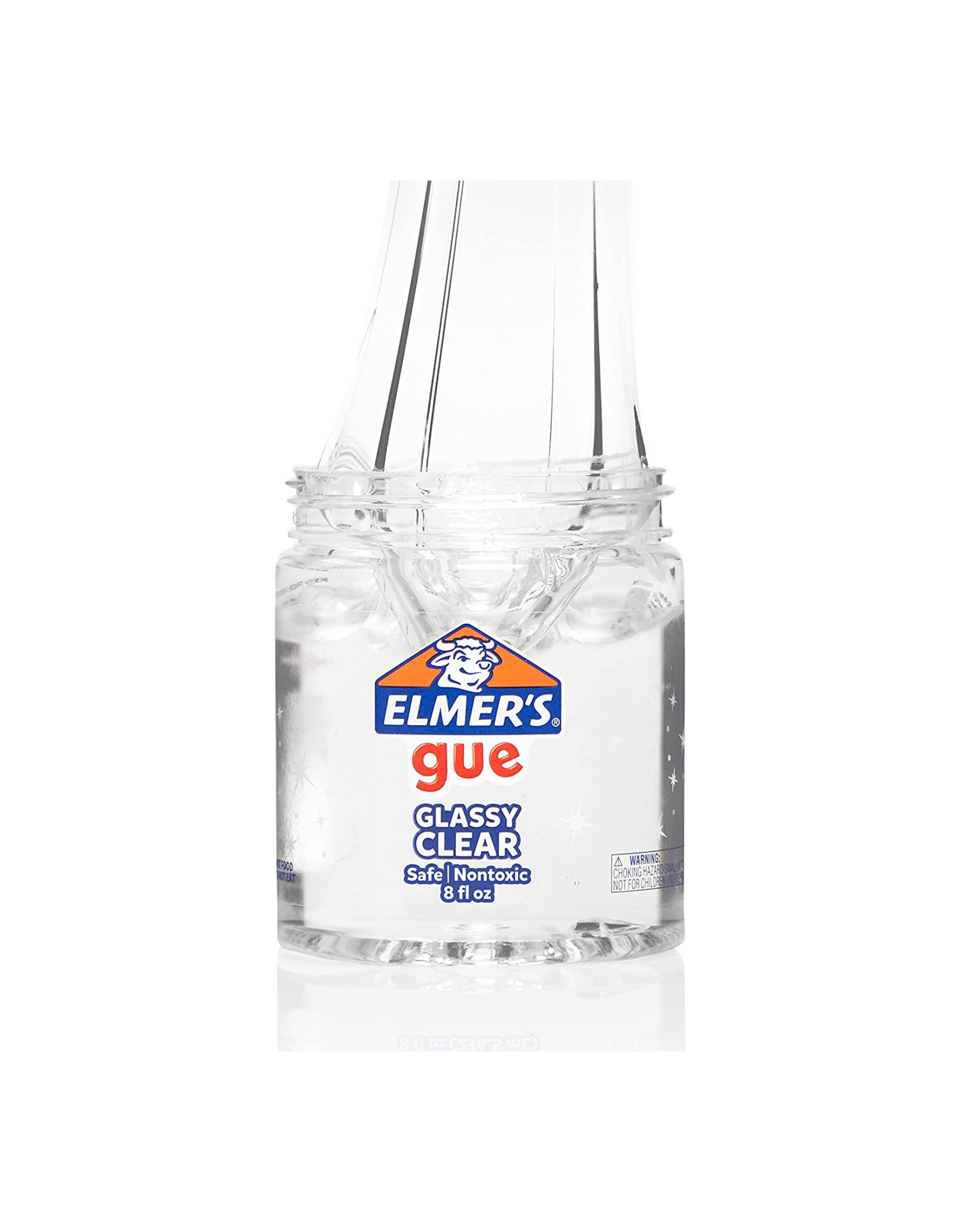 Elmer's Glue Pre Made Slime, Glassy Clear Slime, Great for Mixing