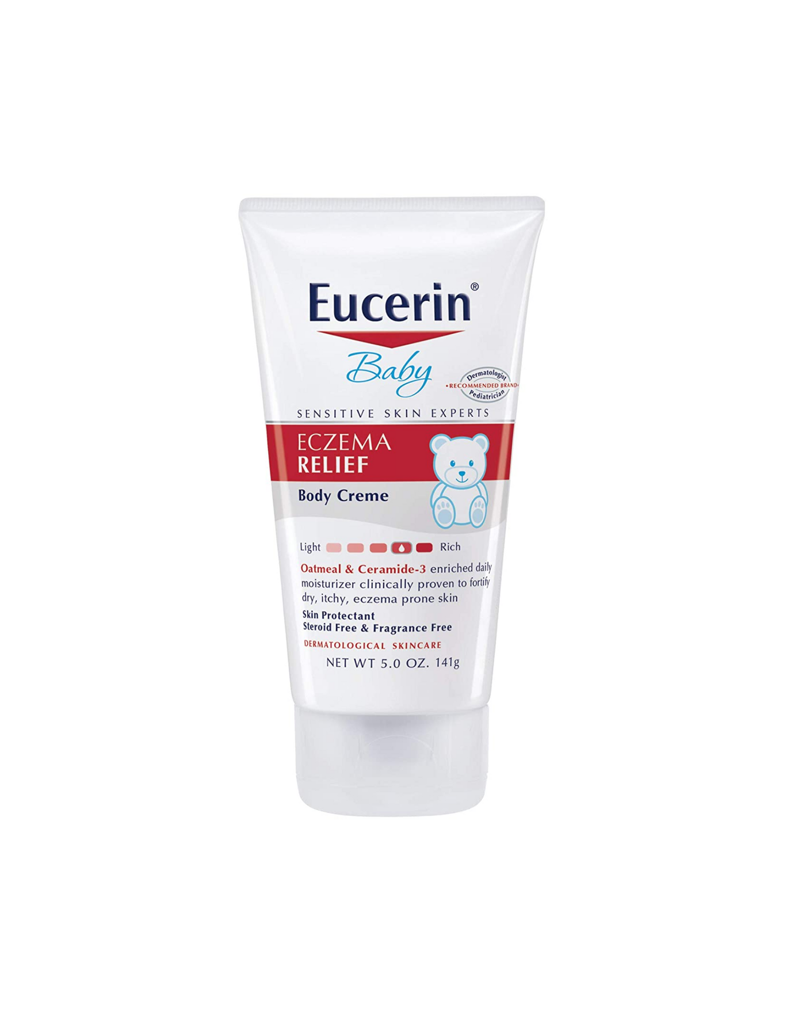Eucerin Baby Eczema Relief Body Cream, with Oatmeal and Ceramide-3, for 3+ Months of Age - 5 oz