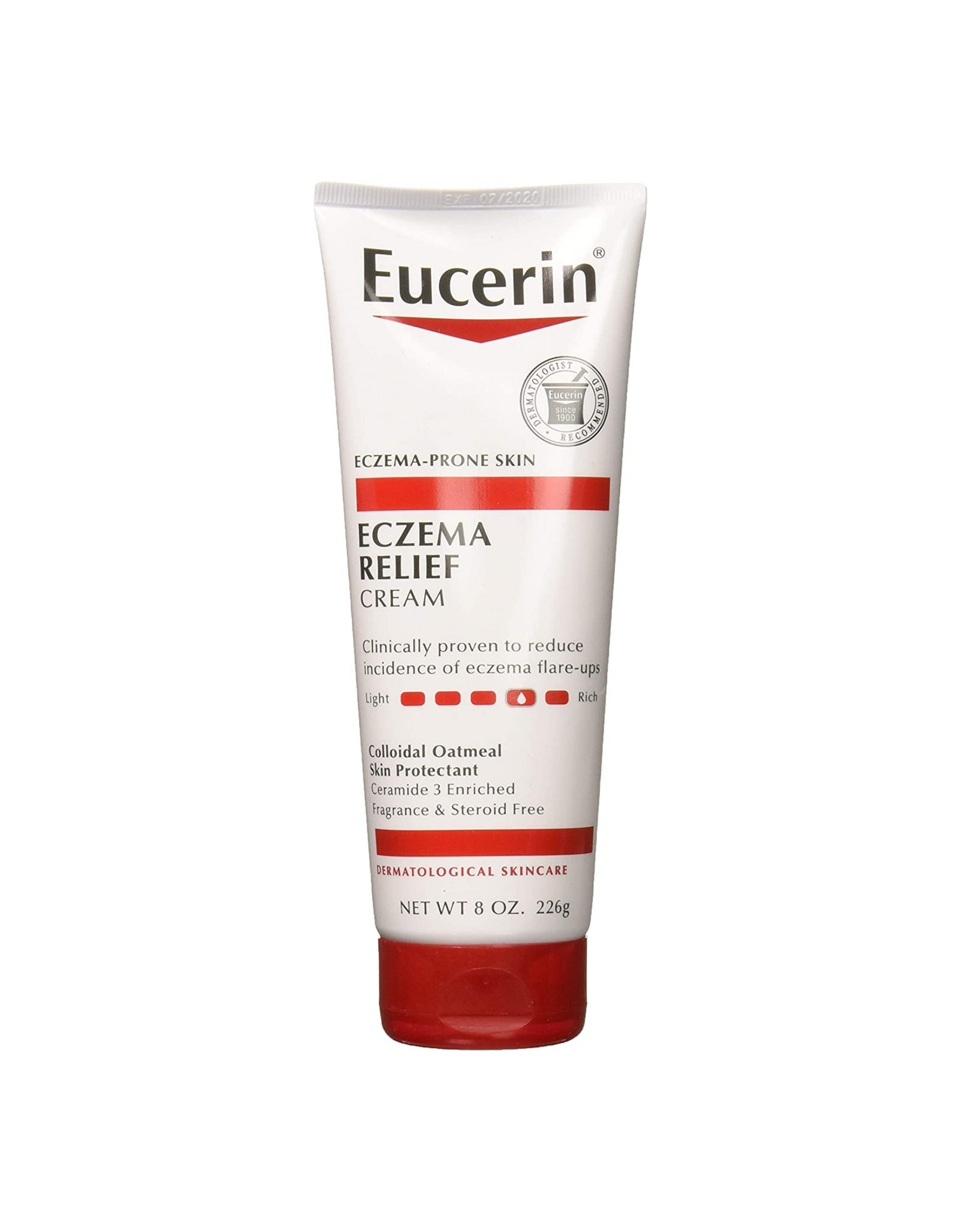Eucerin Creme Eczema Relief 8 Ounce Tube, 8 Oz (2 Pack)
