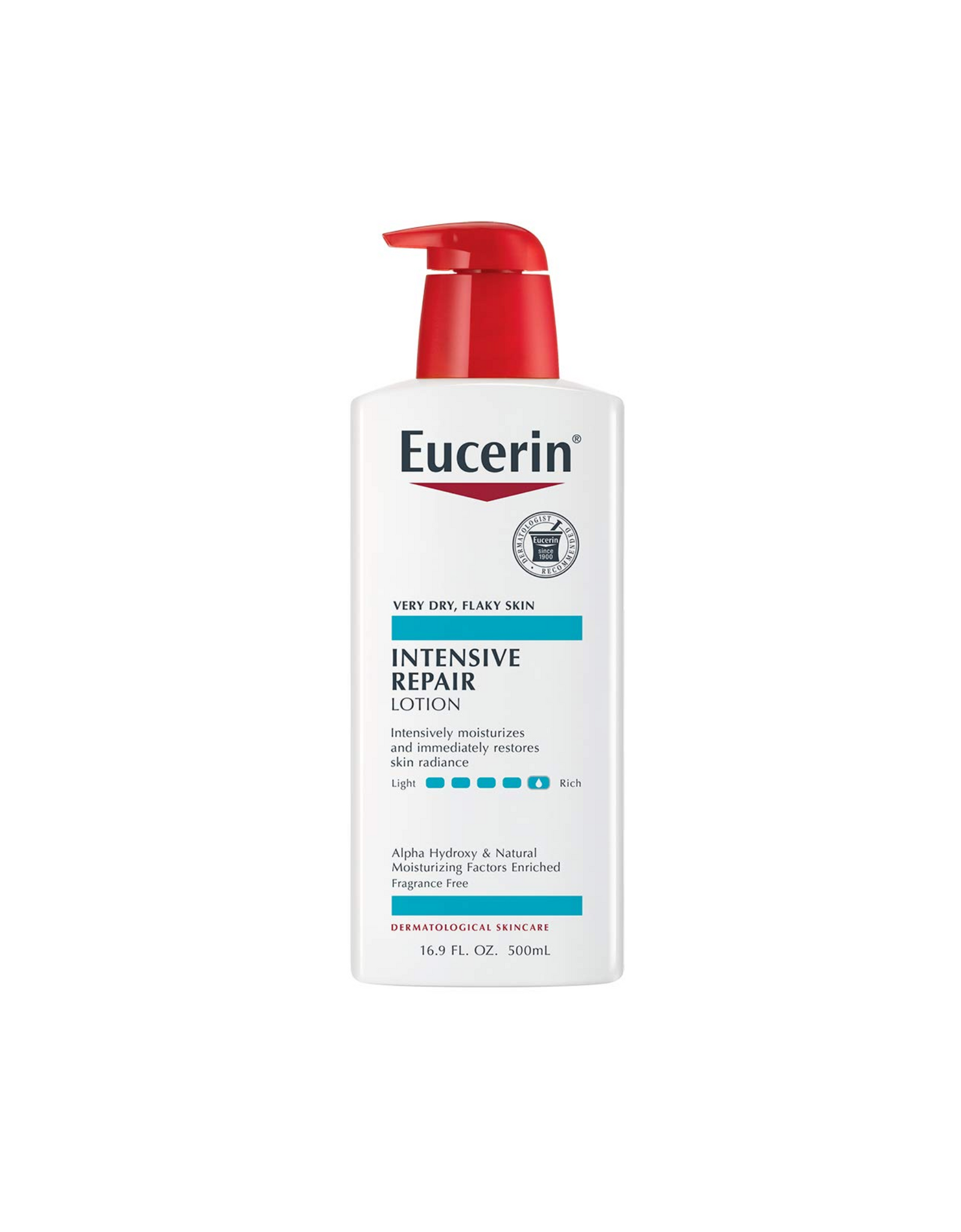 Eucerin Intensive Repair Body Lotion for Very Dry and Flaky Skin, 16.9 Fl Oz
