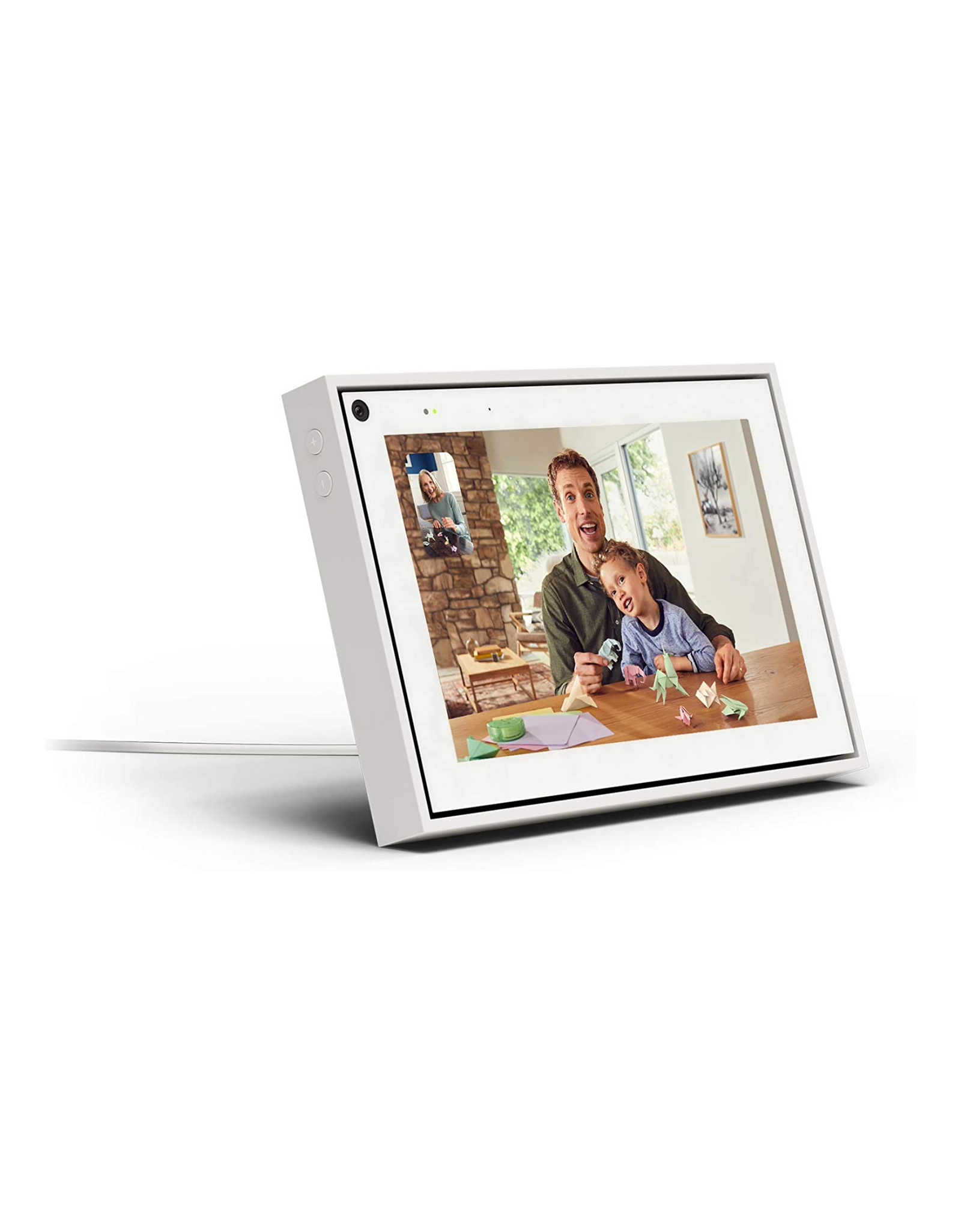 Facebook Portal Mini, 8 Inch Touch Screen Display with Alexa, White