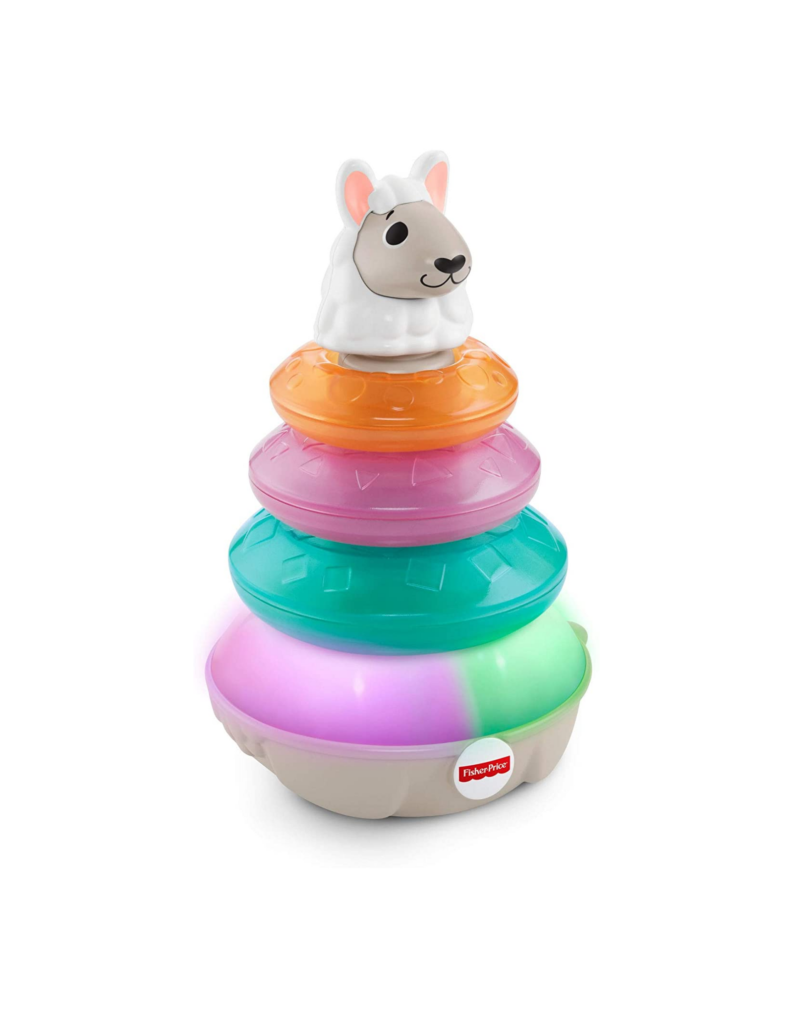 Fisher-Price Linkimals Lights & Colors Llama, Multi Color - For Babies Ages 9 Months And Up
