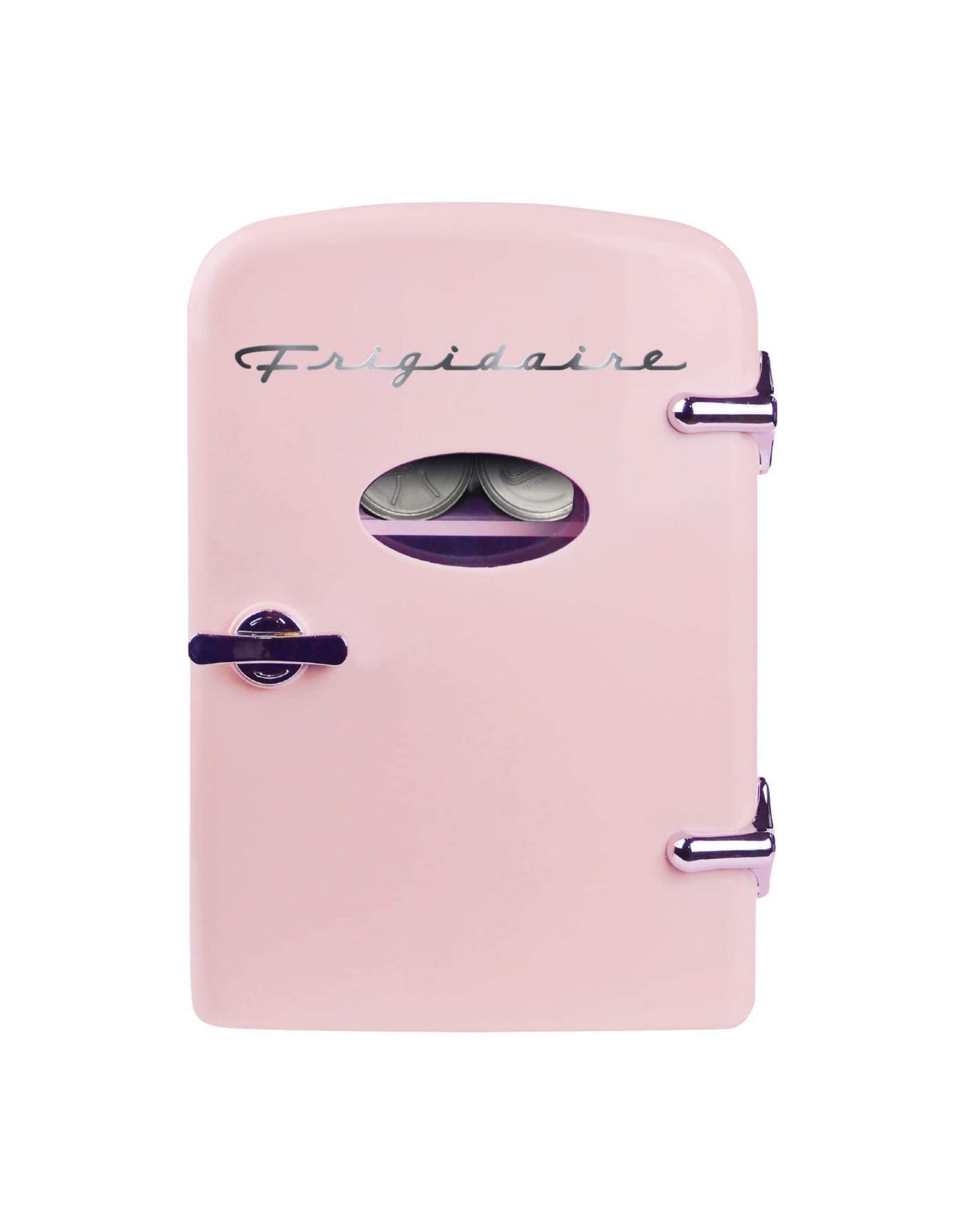 Frigidaire Pink EFMIS129 Mini Portable Fridge, 4 litres Capacity, Pink