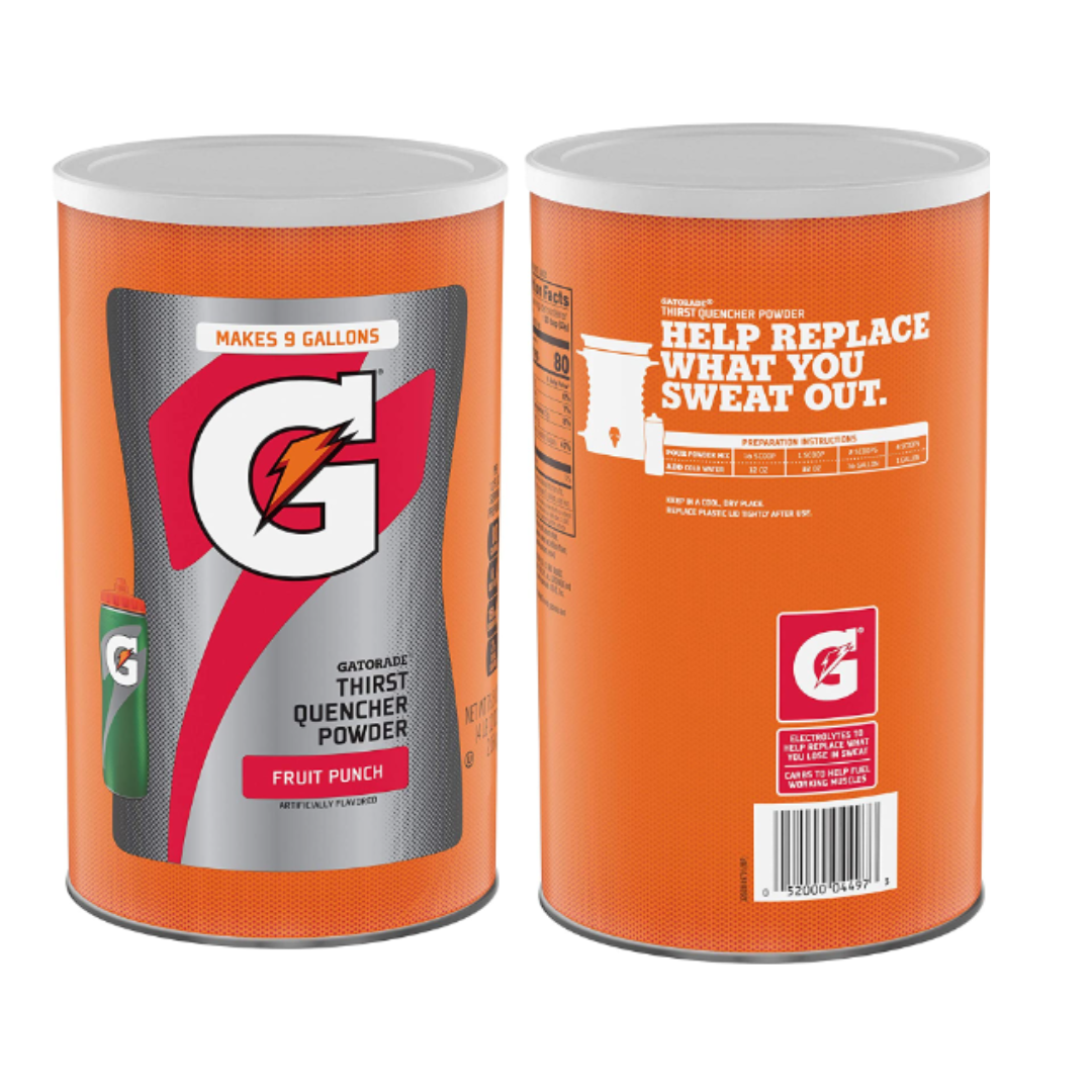 Gatorade Thirst Quencher Powder, Fruit Punch, 76.5 Ounce - Pack of 1