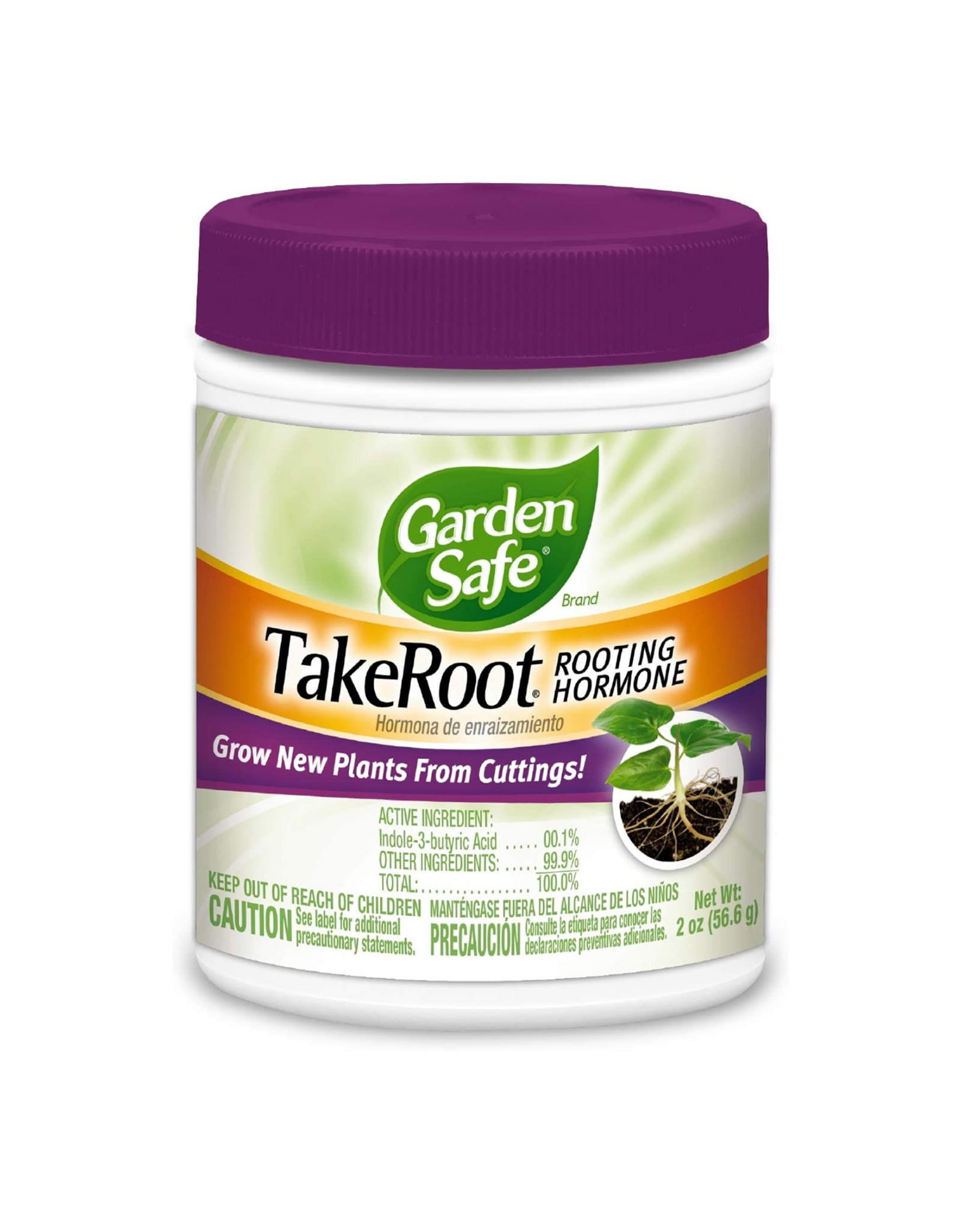 Garden Safe Brand TakeRoot Rooting Hormone, 2 oz (1 Pack)