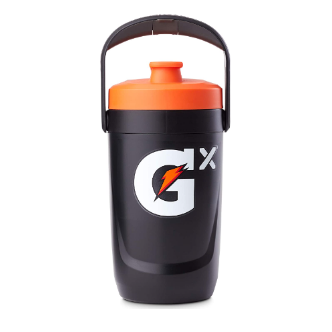 Gatorade Gx Performance Jug, 64 Ounce, Leakproof, Non Slip Grip, Great for Athletes, Black
