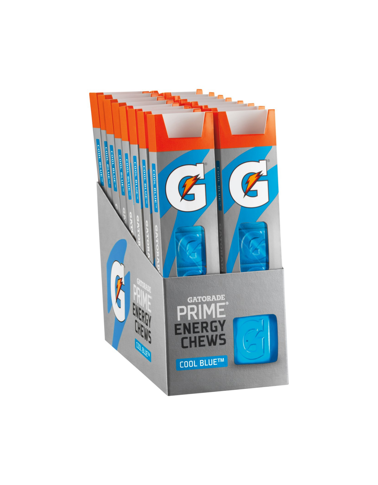 Gatorade Prime Energy Chews, Cool Blue, 1oz (Pack of 16)