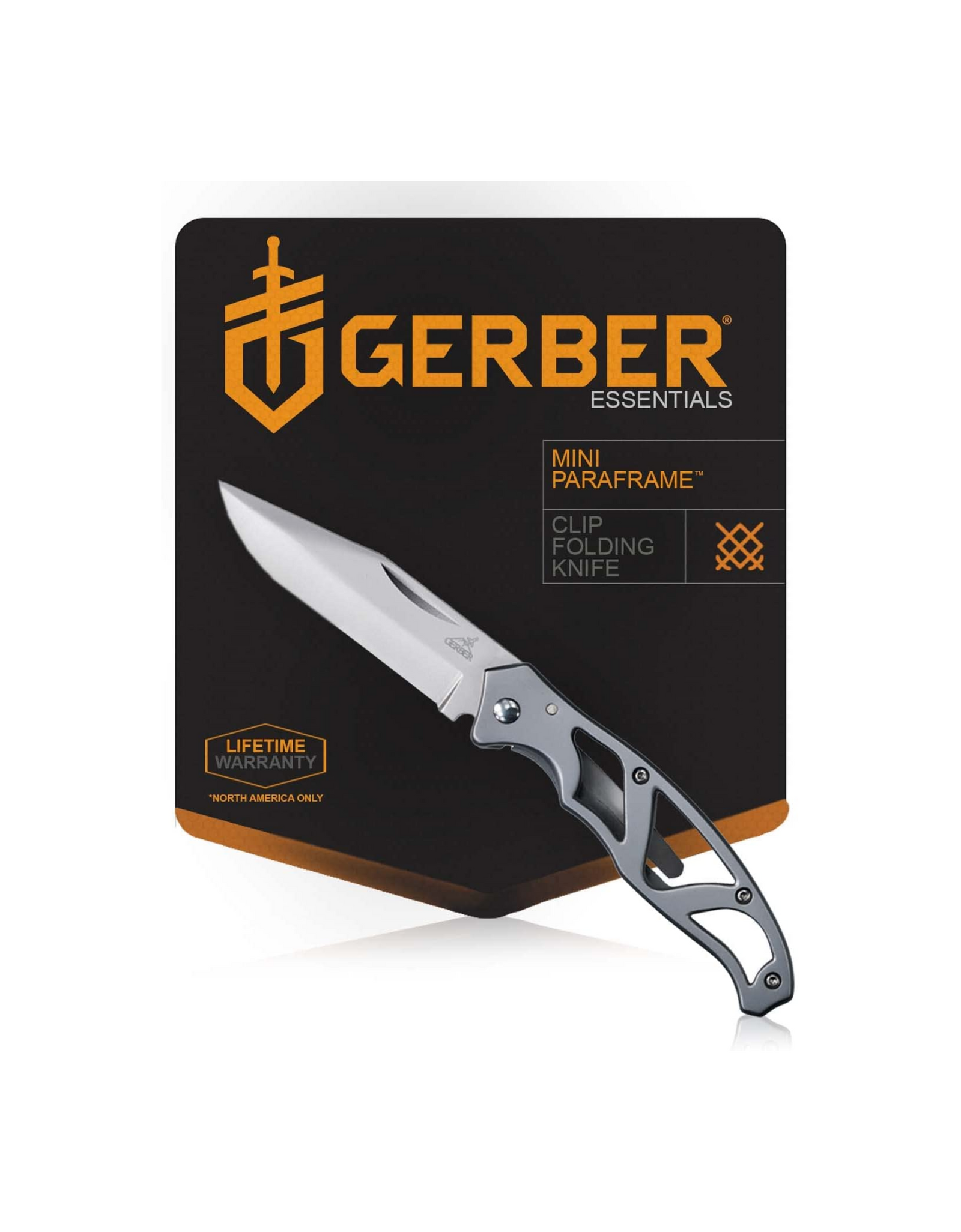 Gerber Gear 22-48485 Paraframe 2.2 Inch Mini Pocket Knife, Stainless Steel