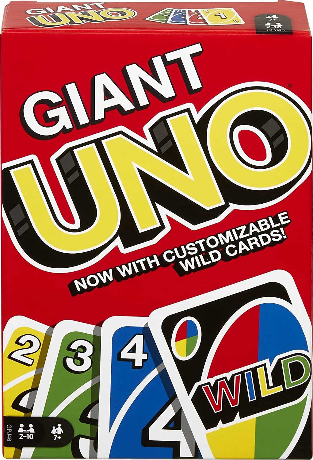 Giant UNO Family Card Game - with 108 Oversized Cards and Instructions