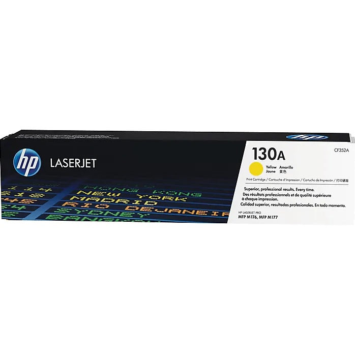 HP 130A CF352A Yellow Standard Yield Toner Cartridge