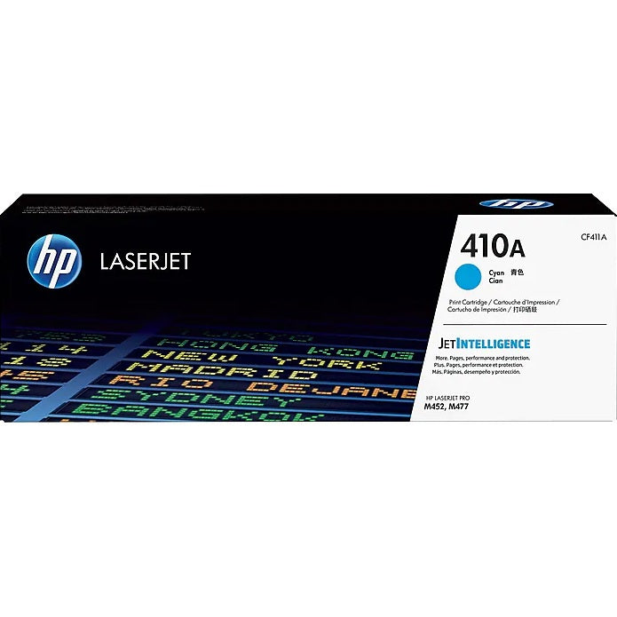 HP 410A CF411A Cyan Standard Yield Toner Cartridge