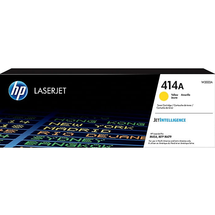 HP 414A W2022A Yellow Standard Yield Toner Cartridge