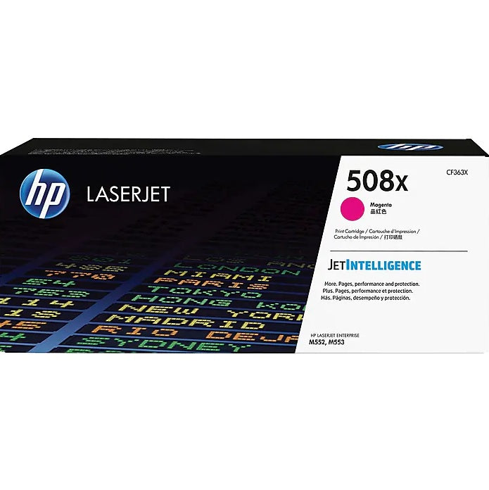 HP 508X CF363X Magenta High Yield Toner Cartridge