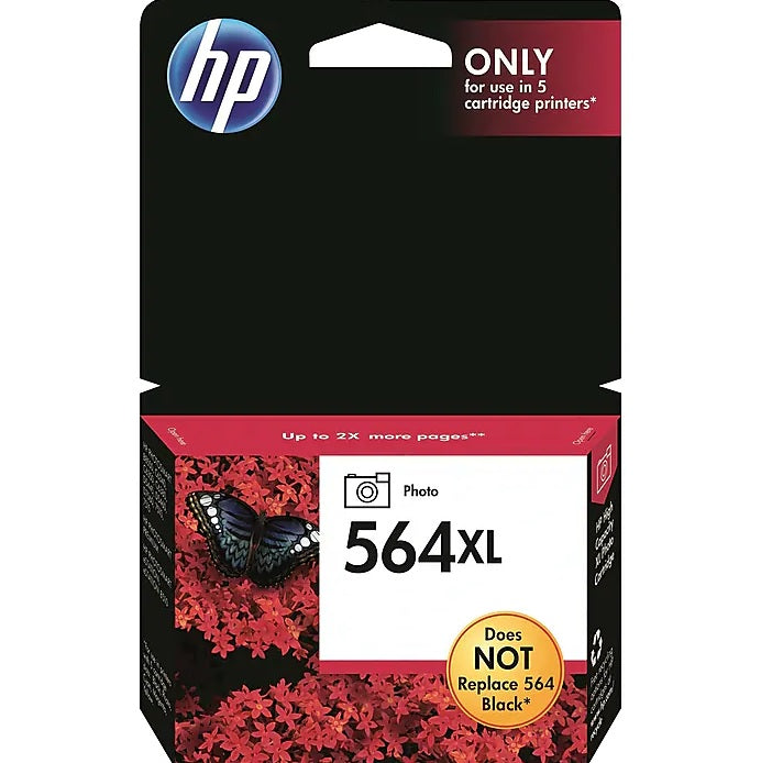 HP 564XL CB322WN#140 Photo Ink High Yield Ink Cartridge