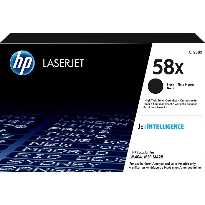 HP 58X CF258X Black High Yield Toner Cartridge