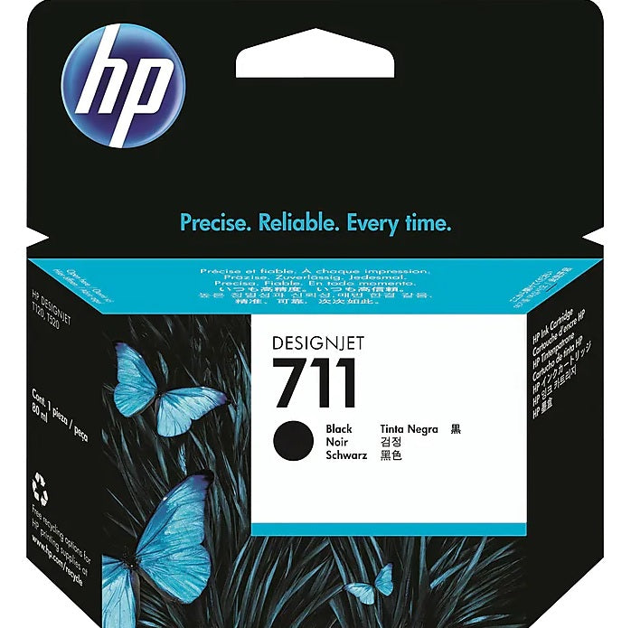 HP 711 CZ133A Black High Yield Ink Cartridge