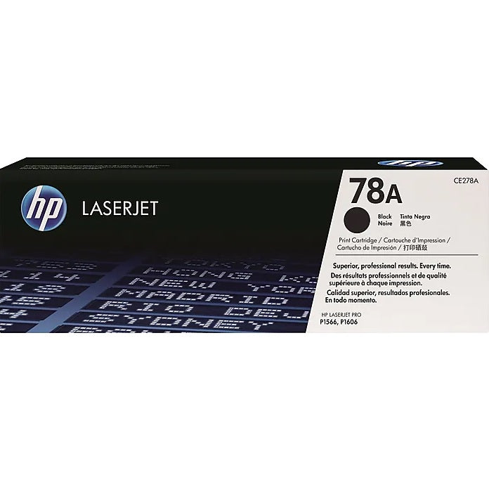 HP 78A CE278A Black Standard Yield Toner Cartridge