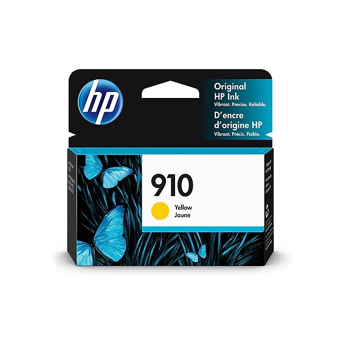 HP 910 3YL60AN#140 Yellow Standard Yield Ink Cartridge