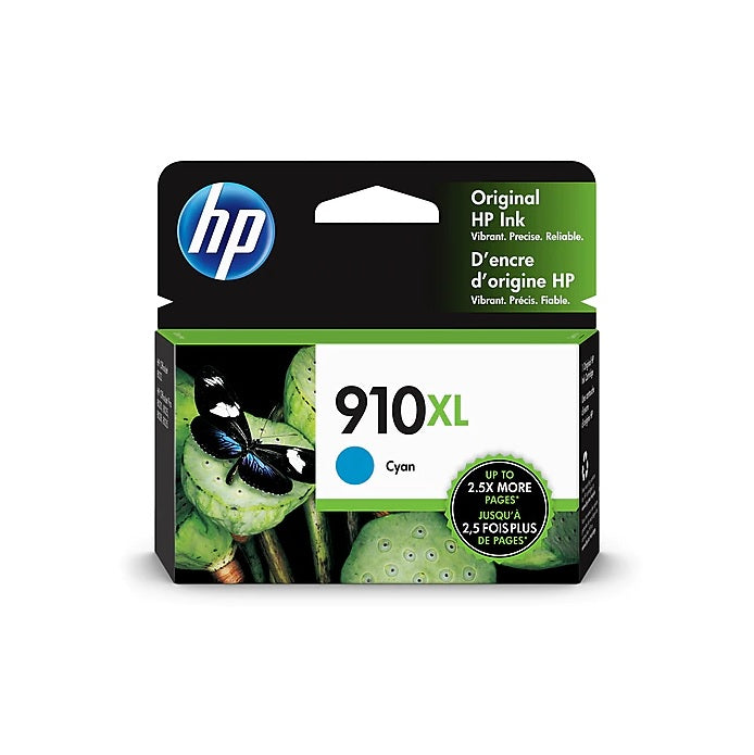 HP 910XL 3YL62AN#140 Cyan High Yield Ink Cartridge