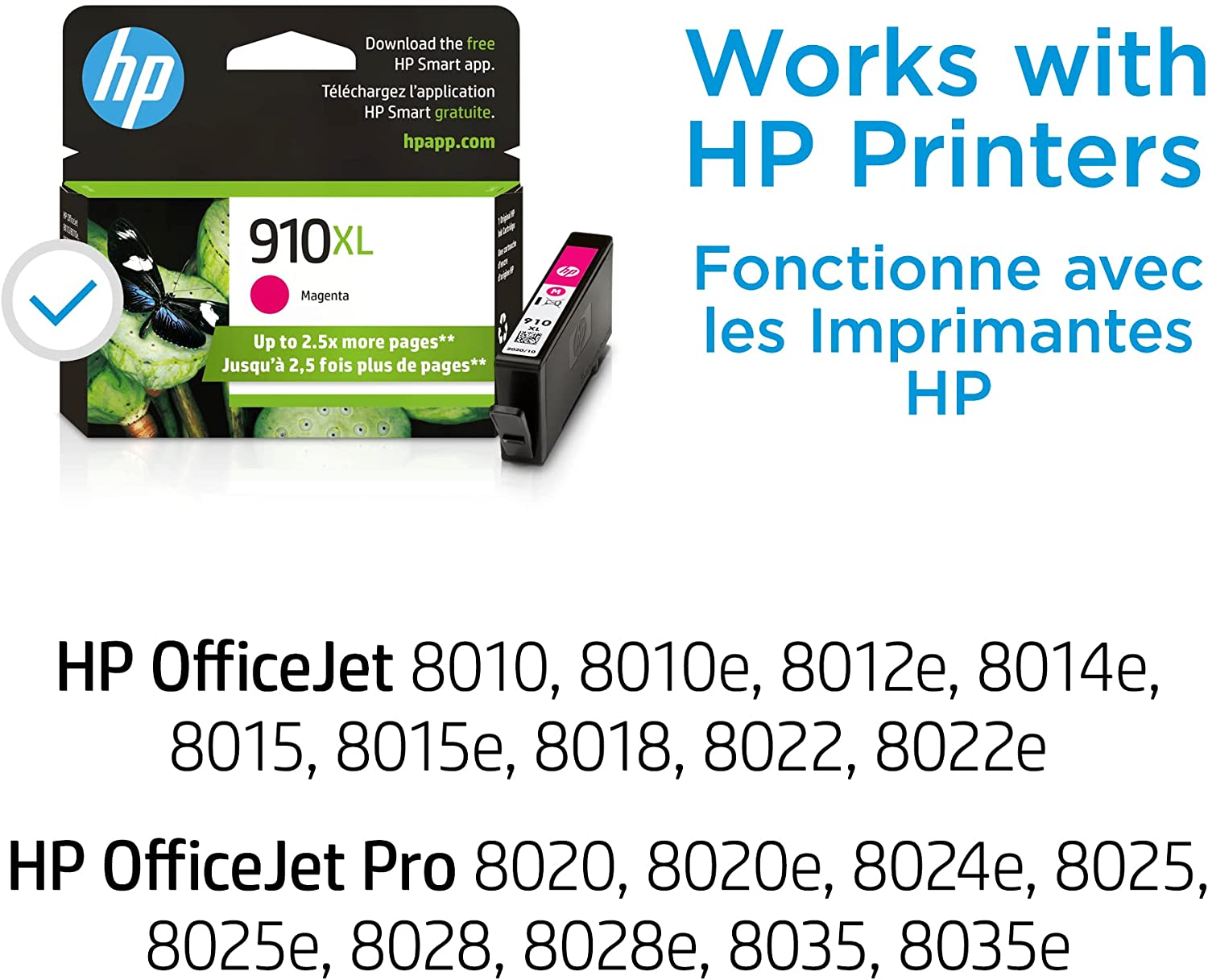 HP 910XL 3YL63AN#140 Magenta High Yield Ink Cartridge