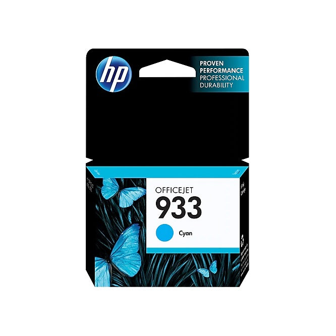 HP 933 CN058AN#140 Cyan Standard Yield Ink Cartridge