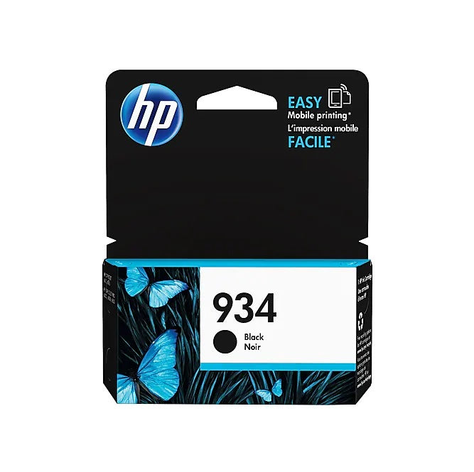 HP 934 C2P19AN#140 Black Standard Yield Ink Cartridge