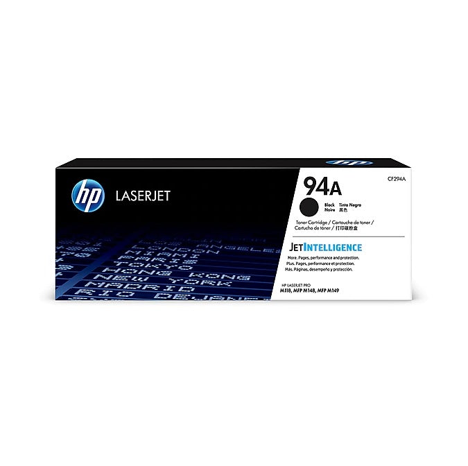 HP 94A CF294A Black Standard Yield Toner Cartridge