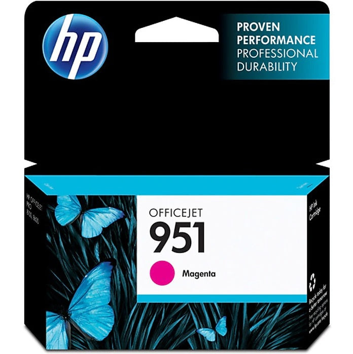 HP 951 CN051AN#140 Magenta Standard Yield Ink Cartridge