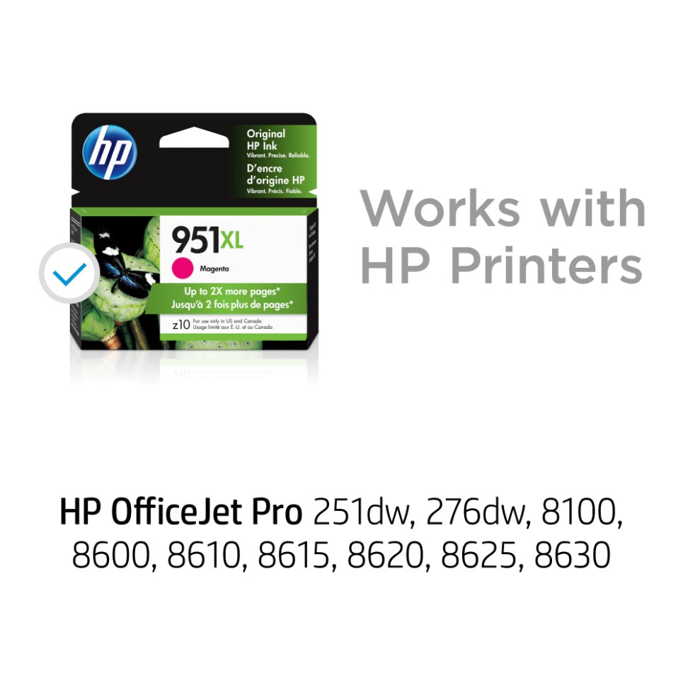 HP 951XL CN047AN#140 Magenta High Yield Ink Cartridge