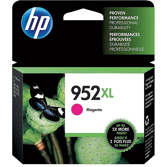 HP 952XL L0S64AN#140 Magenta High Yield Ink Cartridge