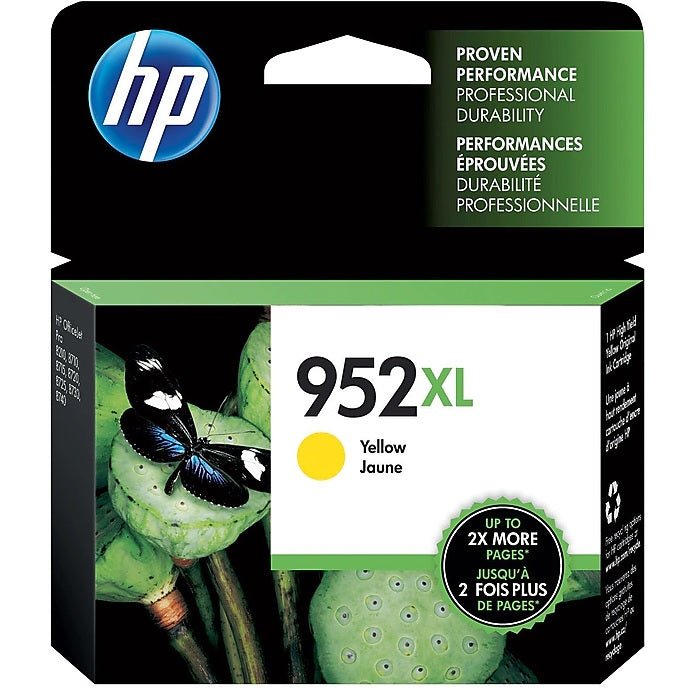 HP 952XL L0S67AN#140 Yellow High Yield Ink Cartridge