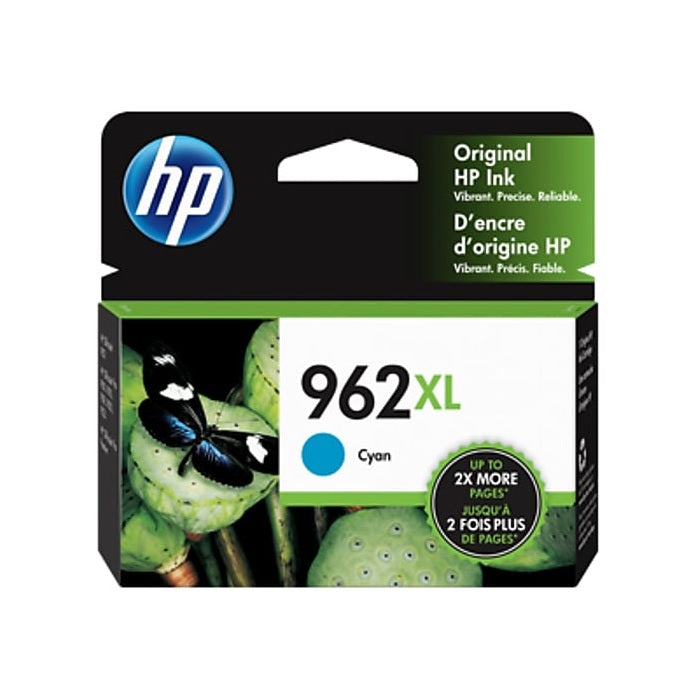 HP 962XL 3JA00AN#140 Cyan High Yield Ink Cartridge
