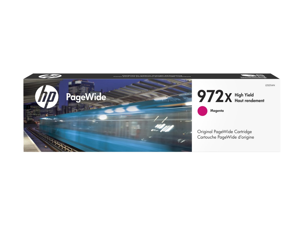 HP 972X L0S01AN Magenta High Yield Ink Cartridge