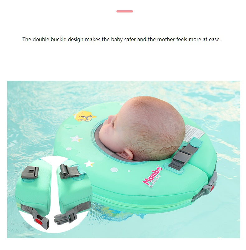 Summerella Teletub, Children's Free Inflatable Lying Ring Anti-turning Swimming Ring Baby Swim/Float Tube Children Waist Ring Pool Floats Toys Swimming Pool Accessories