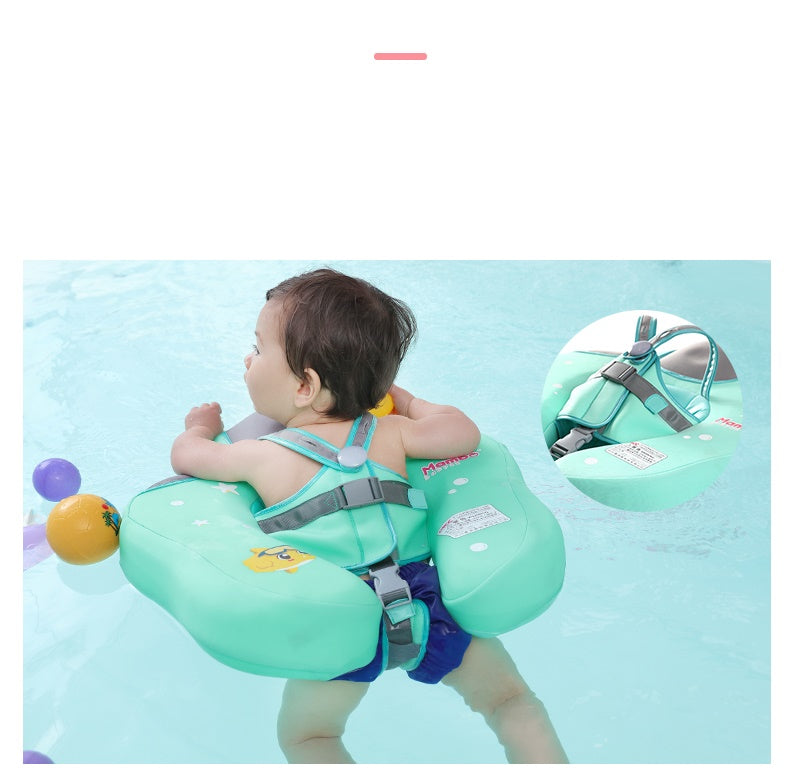 Summerella Teletub, Children's Free Inflatable Lying Ring Anti-turning Swimming Ring Baby Swim/Float Tube Children Waist Ring Pool Floats Toys Swimming Pool Accessories
