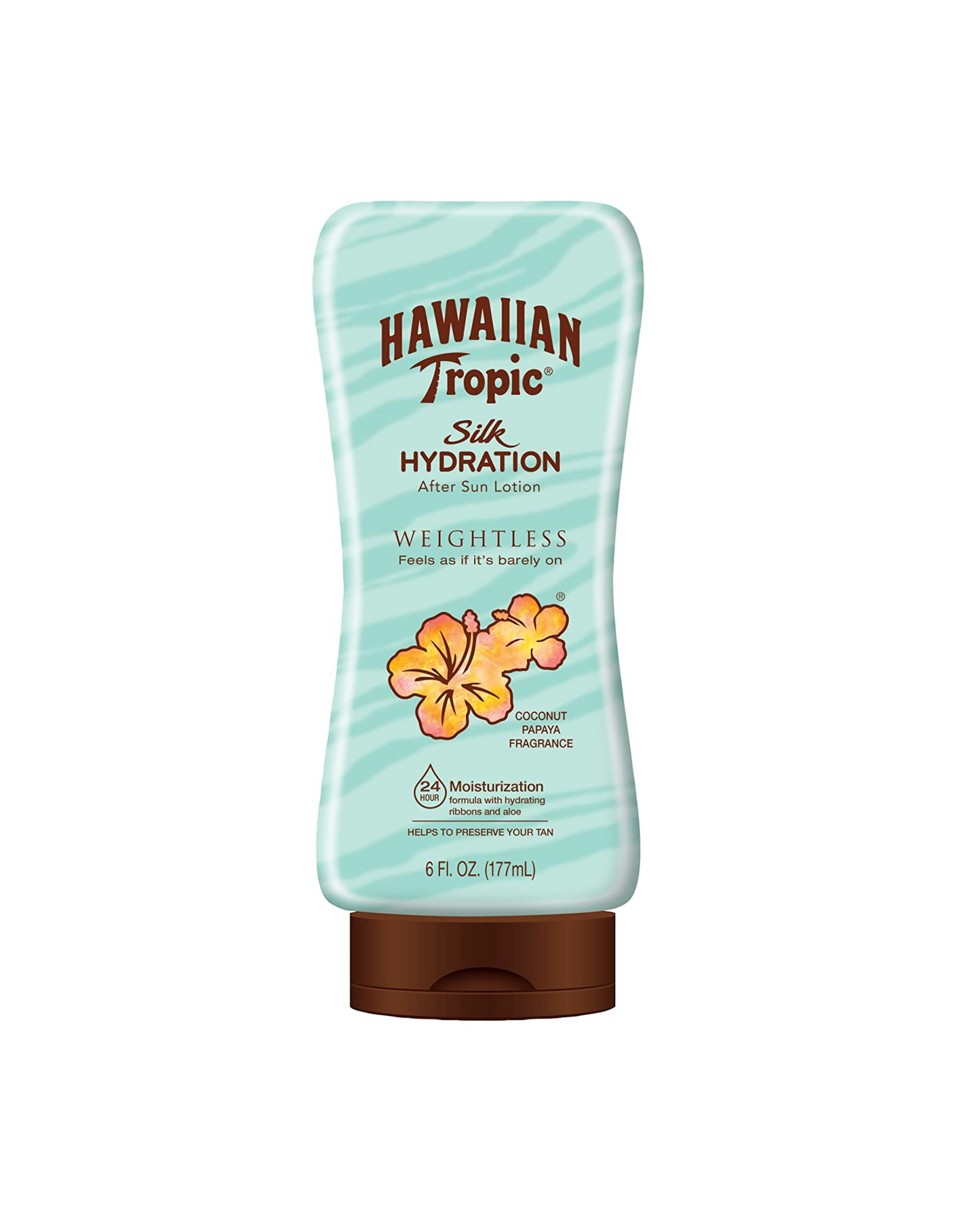 Hawaiian Tropic Silk Hydration After Sun Lotion With Hydrating Ribbons And Aloe, 6 fl oz