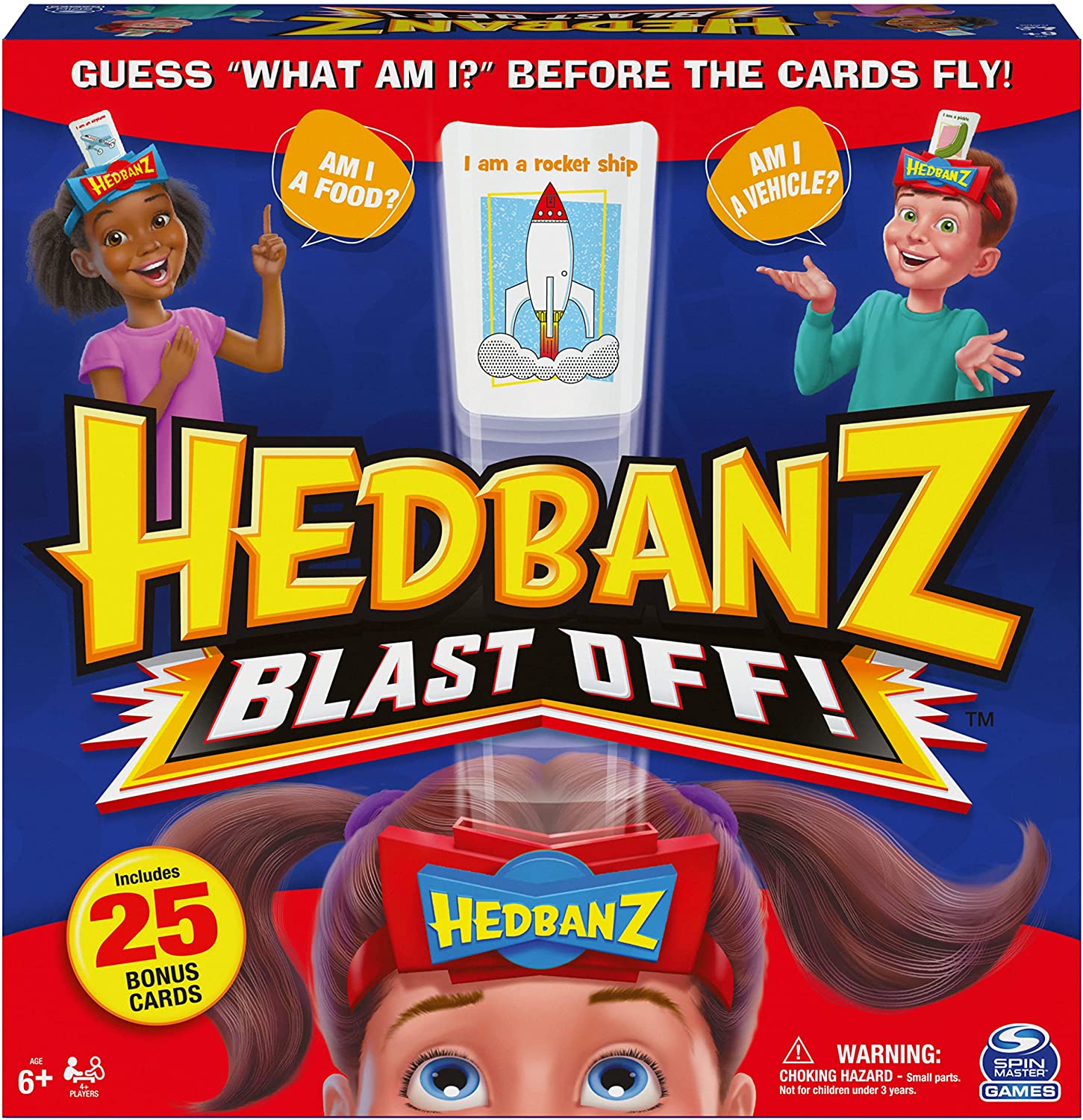 Hedbanz Blast Off! Guessing Board Game