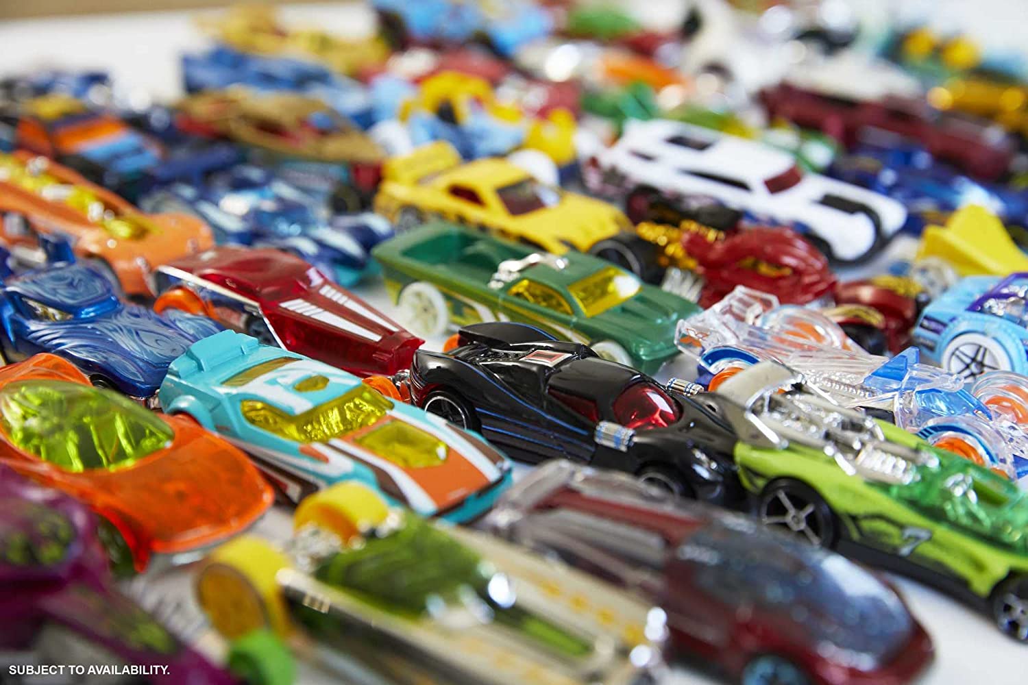 Hot Wheels 20 Car Pack, Styles May Vary - with Authentic Styling And Eye-Catching Decos