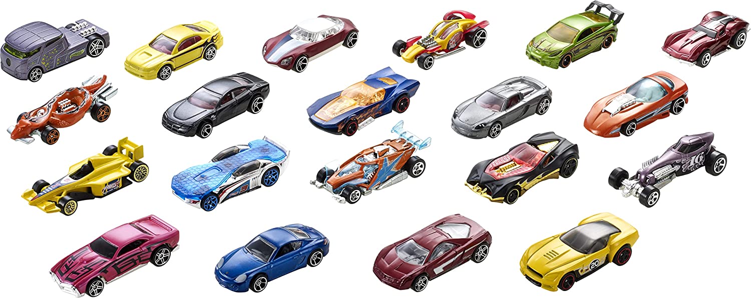 Hot Wheels 50-Car Pack, Styles May Vary - 1:64 Scale Vehicles Individually Packaged