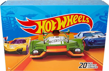 Hot Wheels 20 Car Pack, Styles May Vary - with Authentic Styling And Eye-Catching Decos