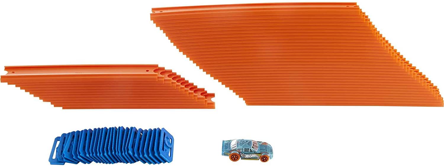 Hot Wheels Car & Mega Track Pack - Comes with one Hot Wheels vehicle