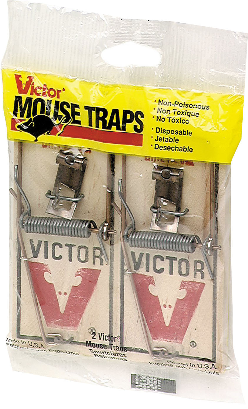 Woodstream Victor Rodnt D-Victor Wood Mouse Trap 2 Pack