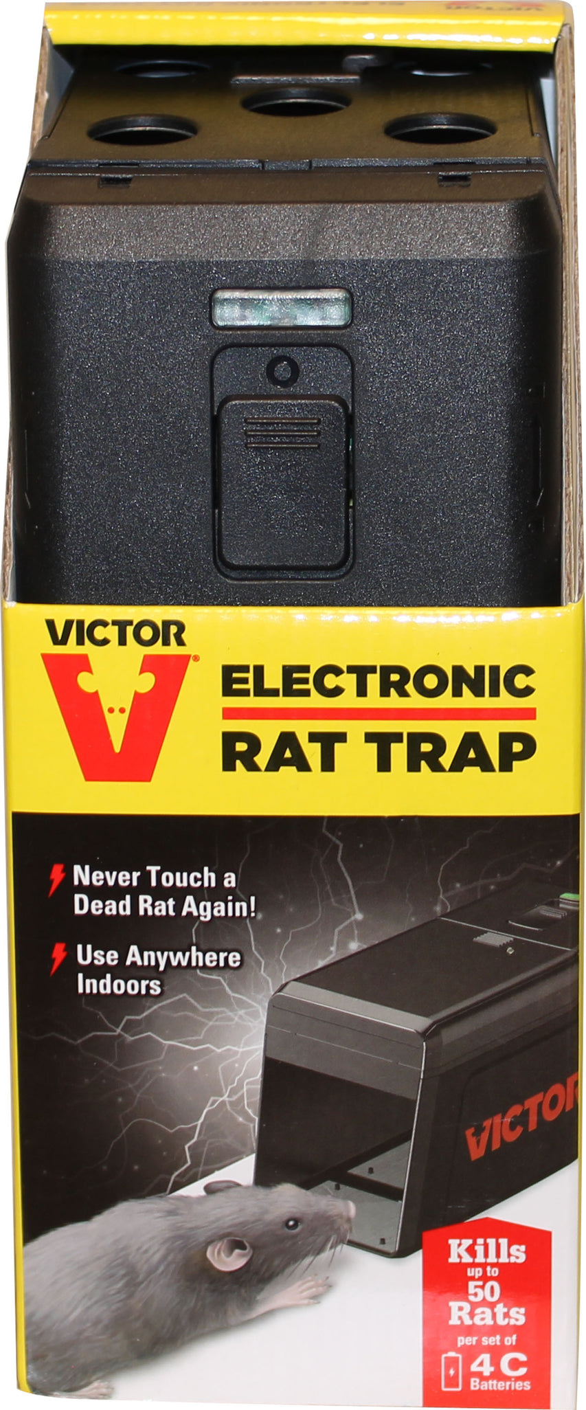 Woodstream Victor Rodnt D-Victor Electronic Rat Trap- Black 1 Piece