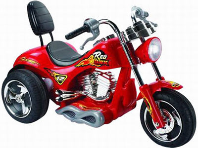 Red Hawk Motorcycle 12v Red