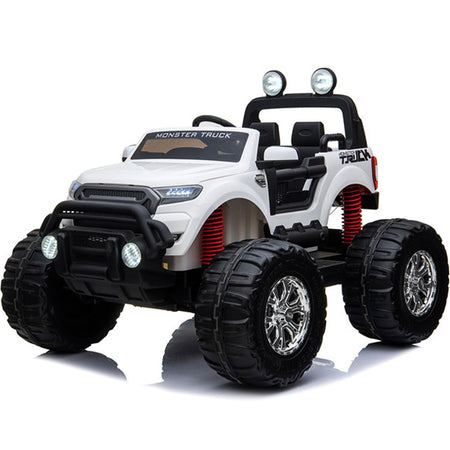 Mototec Monster Truck 4x4 12v White (2.4ghz)