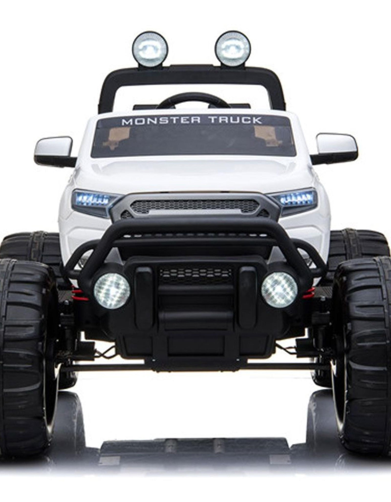 Mototec Monster Truck 4x4 12v White (2.4ghz)