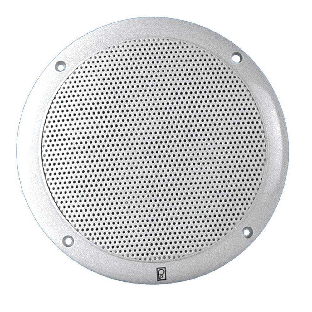 Poly-Planar 6" Dual Cone Integral Grill Speaker - (Pair) White